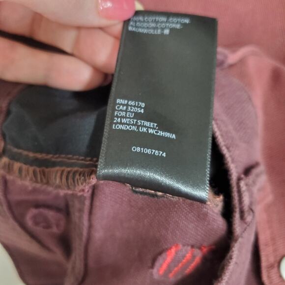 BDG | Wide Leg Two Tone Bi-Color Snap Pocket High Rise Pants - Picture 10 of 11